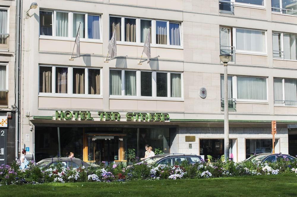 Hotel Ter Streep Ostenda Esterno foto