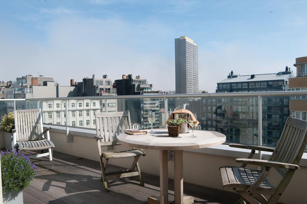 Hotel Ter Streep Ostenda Esterno foto