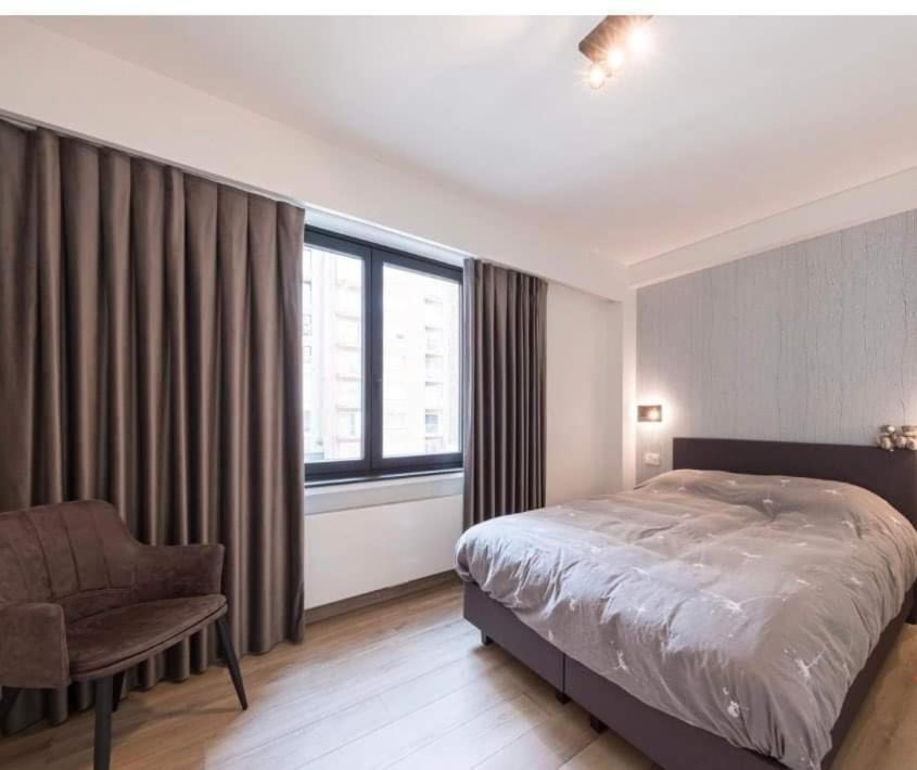 Hotel Ter Streep Ostenda Esterno foto