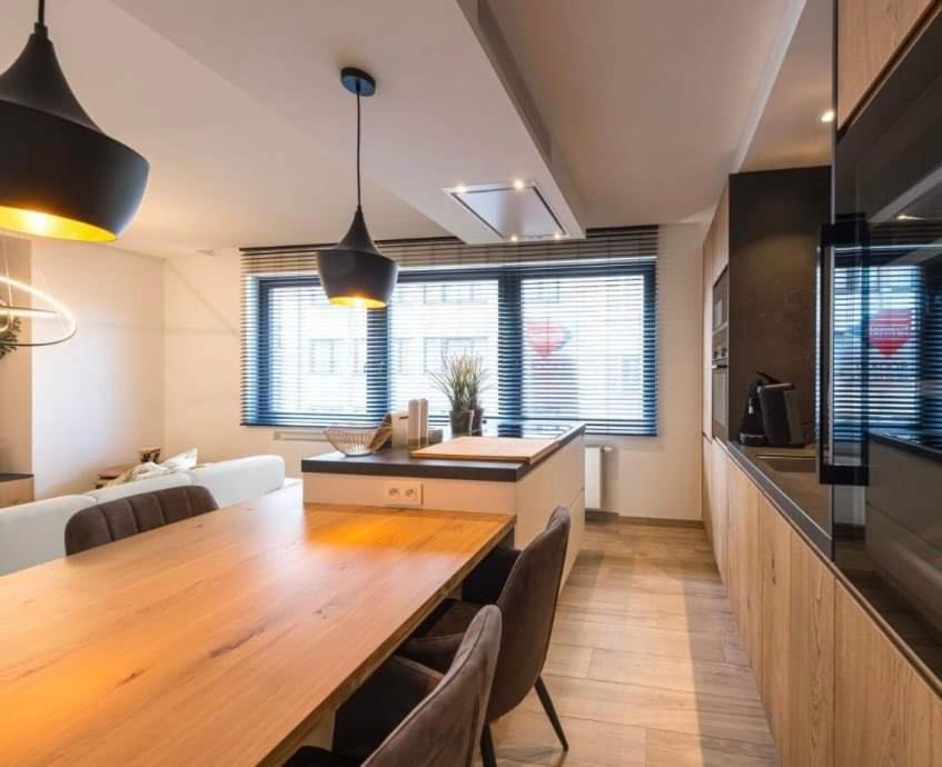 Hotel Ter Streep Ostenda Esterno foto