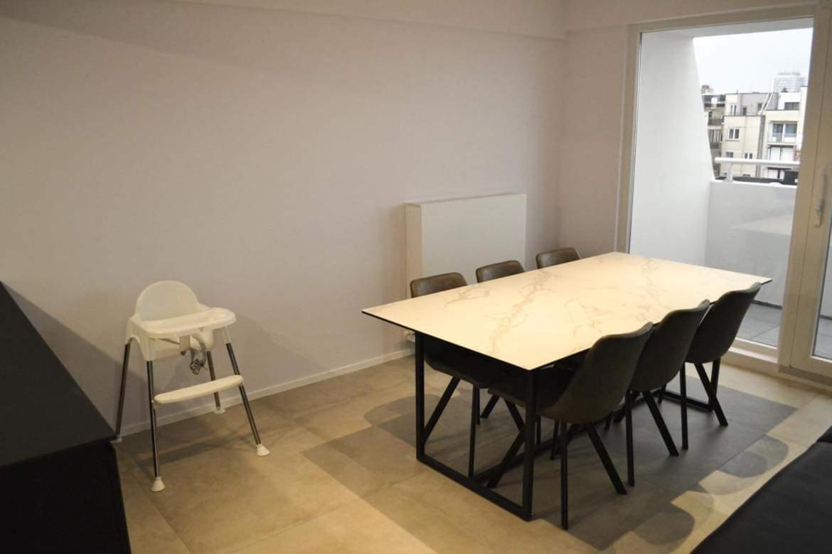 Hotel Ter Streep Ostenda Esterno foto