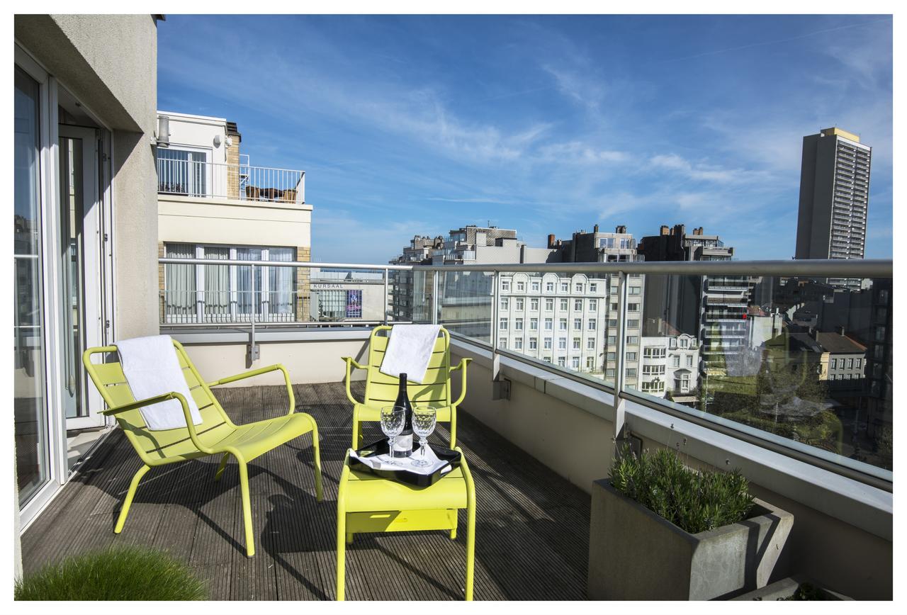 Hotel Ter Streep Ostenda Esterno foto