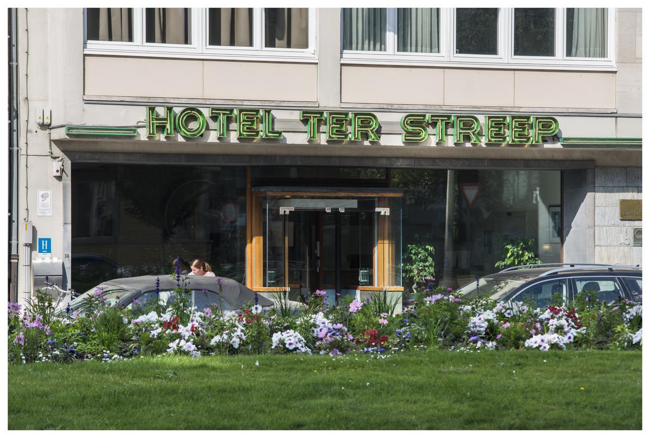 Hotel Ter Streep Ostenda Esterno foto