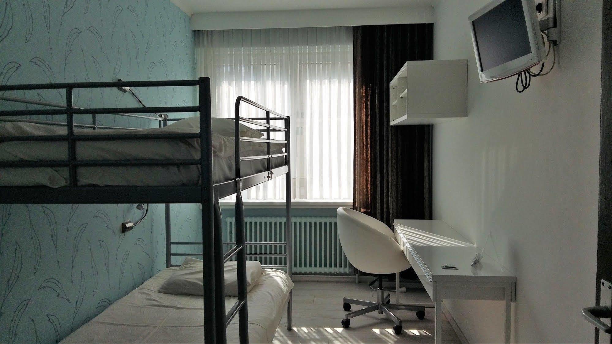 Hotel Ter Streep Ostenda Esterno foto